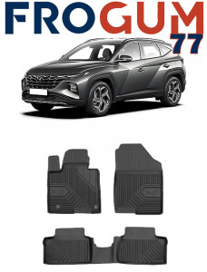 Hyundai Tucson Hybrid Din 12.2020 - Prezent, Suv , Set Covorase Auto Tip Tavita Premium 3D, din cauciuc accesorii pentru autoturismul tau - masina v161908