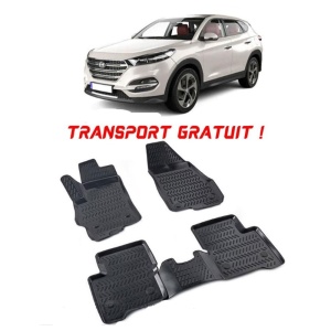 Hyundai Tucson III 2015-2020 Set 4 covorase auto din cauciuc tip tavita premium line 3D - Transport Gratuit! accesorii pentru autoturismul tau - masina v48961