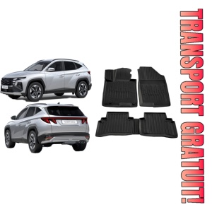 Hyundai Tucson (Nx4) (2021 - prezent) Set covorase auto cauciuc G.Modern Line 3D transport gratuit
