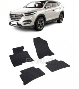 Hyundai Tucson, Suv, fabricat din 07.2015 - 09.2020, set covorase auto dedicate, din cauciuc 100% Premium accesorii pentru autoturismul tau - masina v160209