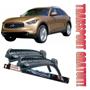 Infiniti Fx Set 2 stergatoare parbriz Bosch Bosch Aerotwin 60 cm/47.5 cm compatibile cu Infiniti Fx din 2008-2013 (60 cm / 47.5 cm)