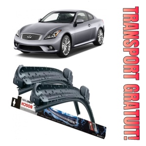 Infiniti Q60 Set 2 stergatoare parbriz Bosch Bosch Aerotwin compatibile cu Infiniti Q60 2013 (65 cm / 40 cm)