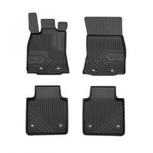 Jaguar Xj Long Din 2009 - 2019, Sedan , Set Covorase Auto Tip Tavita Premium 3D, din cauciuc accesorii pentru autoturismul tau - masina v166422
