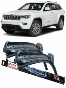 Jeep Cherokee Set 2 stergatoare parbriz Bosch Bosch Aerotwin compatibile cu Jeep Cherokee 2013-2018 (65 cm / 45 cm) accesorii pentru autoturismul tau - masina v133025