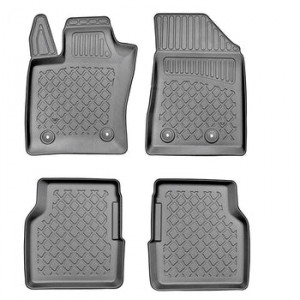 Jeep Compass II, Suv, Din 08.2017 - Prezent , Set Covorase Auto Tip Tavita Premium 3D, din cauciuc accesorii pentru autoturismul tau - masina v170331