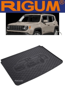 Jeep Renegade Suv din 09.2014 - 06.2018 *1, Tavita Pentru Portbagaj Lux Premium Dedicata, - Img 2