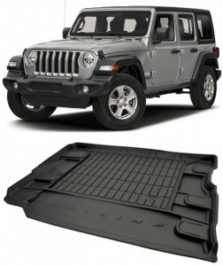 Jeep Wrangler Jl Suv din 11.2017 - Prezent, Tavita Pentru Portbagaj Lux Premium Dedicata, Fara Subwoofer *1 accesorii pentru autoturismul tau - masina v185086