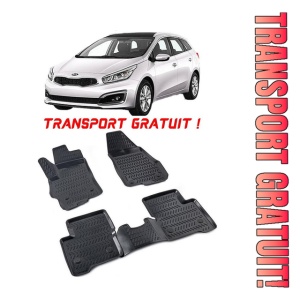 Kia Ceed 2006-2009 Set 5 covorase auto din cauciuc tip tavita premium line 3D - Transport Gratuit!