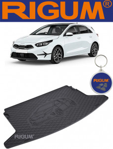 Kia Ceed III Hatchback din 06.2018 - Prezent, Tavita Pentru Portbagaj Lux Premium Dedicata, Portbagaj Inferior *4 accesorii pentru autoturismul tau - masina v191722