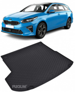 Kia Ceed Tavita pentru portbagaj din cauciuc, compatibila Kia Ceed ProIII fabricatie 12.2018 - prezent, caroserie hatchback, cu subwoofer accesorii pentru autoturismul tau - masina v112227