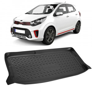 Kia Picanto (Ba(07) Hatchback (2007-2011) Tavita cauciuc pentru protectie portbagaj