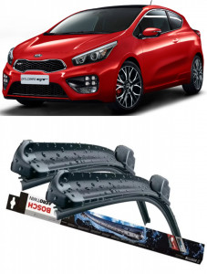Kia Pro Cee'D Hatchback Van Set 2 stergatoare parbriz Bosch Aerotwin 600/475mm compatibile cu Kia PRO CEE'D Hatchback Van (JD) (2015-2018) (65 cm / 34 cm) accesorii pentru autoturismul tau - masina v118632