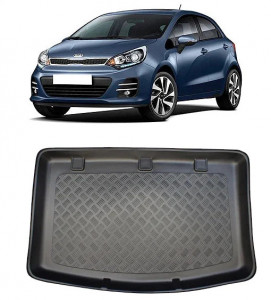 Kia Rio III Hatchback din 08.2011 - 01.2017, Tavita Pentru Portbagaj Lux Premium Dedicata, Portbagaj Inferior *2 accesorii pentru autoturismul tau - masina v195679