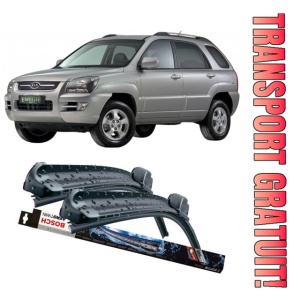 Kia Sportage II Set 2 stergatoare parbriz Bosch Aerotwin 600/475mm compatibile cu Kia SPORTAGE II (JE_, KM) (2004-2010) (60 cm / 40 cm)