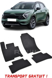 Kia Sportage MhEV fabricat din 2022 - Prezent, Suv, set covorase auto dedicate, din cauciuc 100% Premium - Transport Gratuit accesorii pentru autoturismul tau - masina v39095