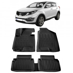 Kia Sportage (SL) (2010-2015) Set covorase auto cauciuc G.Modern Line 3D accesorii pentru autoturismul tau - masina v240031