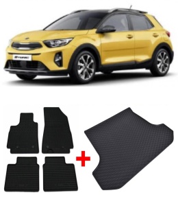 Kia Stonic Set Covorase + tavita portbagaj auto Kia Stonic MHEV, caroserie suv, fabricatie 10.2020 - prezent - Img 2