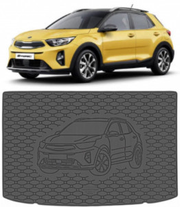 Kia Stonic Tavita pentru portbagaj din cauciuc, compatibila Kia Stonic fabricatie 10.2017 - prezent, caroserie suv, portbagaj superior, podea variabila in pozitie superioara accesorii pentru autoturismul tau - masina v112245