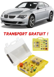 Kit trusa Set becuri H7 compatibila cu Bmw E64 din 2003 - 2010 , bec far, semnalizare , pozitie, iluminare numar, frana, plafoniera, stop frana
