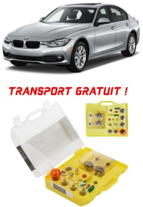 Kit trusa Set becuri H7 compatibila cu Bmw F34 din 2011 - 2019 , bec far, semnalizare , pozitie, iluminare numar, frana, plafoniera, stop frana