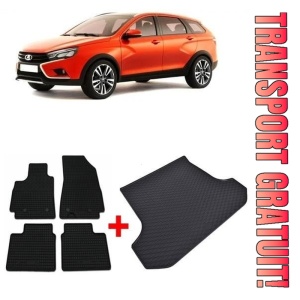 Lada Vesta Combi din 2015 - Prezent *1, Set Covorase + tavita portbagaj auto