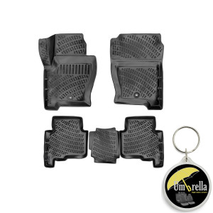 Land Rover Discovery II (L319) 2004-2009 Set 4 covorase auto din cauciuc tip tavita premium line 3D accesorii pentru autoturismul tau - masina v242297