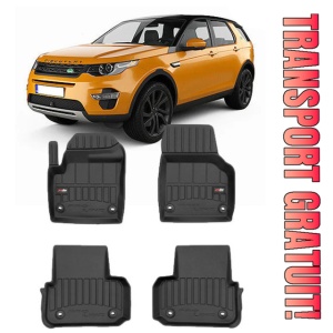 Land Rover Discovery Sport Din 01.2015 - Prezent, Suv , Set Covorase Auto Tip Tavita Premium 3D, din cauciuc