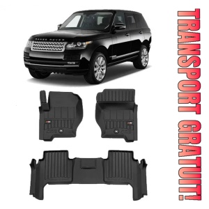 Land Rover Range Rover Sport I Din 2005 - 08.2013, Suv , Set Covorase Auto Tip Tavita Premium 3D, din cauciuc