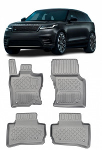 Land Rover Velar Facelift Mhev Din 05.2020 - Prezent, Suv, L560 , Set Covorase Auto Tip Tavita Premium 3D, din cauciuc accesorii pentru autoturismul tau - masina v163340