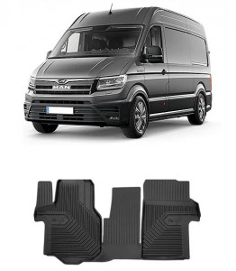 Man Tge Din 2016 - Prezent, Truck , Set Covorase Auto Tip Tavita Premium 3D, din cauciuc accesorii pentru autoturismul tau - masina v167337