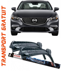 Mazda 6 Estate Van Set 2 stergatoare parbriz Bosch Aerotwin 600/475mm compatibile cu Mazda 6 Estate Van (GJ) (2015-2016) (60 cm / 45 cm) accesorii pentru autoturismul tau - masina v114950