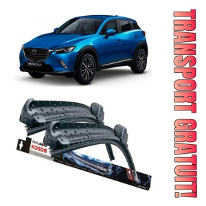 Mazda CX-3 Set 2 stergatoare parbriz Bosch Bosch Aerotwin compatibile cu Mazda CX-3 2015-2018 (53 cm / 45 cm)