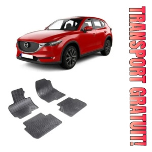 Mazda CX-5 I, Suv, fabricat din 02.2012 - 06.2017, set covorase auto dedicate, din cauciuc 100% Premium