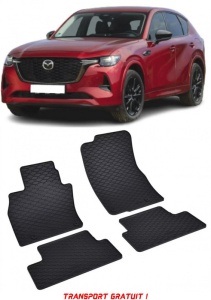 Mazda CX-60 fabricat din 08.2022 - Prezent, Suv, set covorase auto dedicate, din cauciuc 100% Premium - Transport Gratuit accesorii pentru autoturismul tau - masina v38966