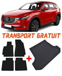 Mazda CX-60 Set Covorase + tavita portbagaj auto Mazda CX-60 PHEV fabricatie 08.2022 - prezent, caroserie suv accesorii pentru autoturismul tau - masina v3072