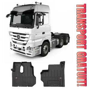 Mercedes Actros Mp3 Din 2008 - 2012, Truck , Set Covorase Auto Tip Tavita Premium 3D, din cauciuc