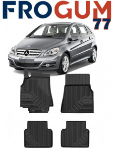 Mercedes B-Class W245 Din 06.2005 - 2011, Van , Set Covorase Auto Tip Tavita Premium 3D, din cauciuc accesorii pentru autoturismul tau - masina v166183