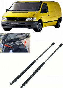 Mercedes-Benz Vito Set 2 amortizoare pentru portbagaj / haion Krosno compatibil cu Mercedes-Benz Vito Van fabricat intre 2003-2008 accesorii pentru autoturismul tau - masina v90042
