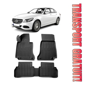 Mercedes Benz W205 C (2014-2021) Set covorase auto cauciuc G.Modern Line 3D