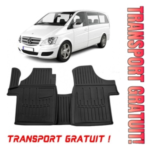 Mercedes Benz W639 VIto II (2003-2014) Set covorase auto cauciuc G.Modern Line 3D transport gratuit