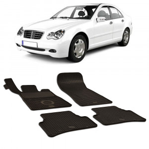 Mercedes C-Class (W 203) (2000-2007) Set 4 covorase auto cauciuc Urban Line accesorii pentru autoturismul tau - masina v240450