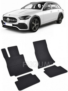 Mercedes C-Class W206 fabricat din 06.2021 - Prezent, Combi, set covorase auto dedicate, din cauciuc 100% Premium accesorii pentru autoturismul tau - masina v152506