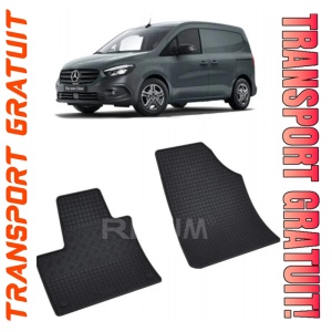 Mercedes Citan 2M fabricat din 2022 - Prezent, Van, set covorase auto dedicate, din cauciuc 100% Premium