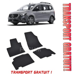 Mercedes Citan 5M fabricat din 2022 - Prezent, Van, set covorase auto dedicate, din cauciuc 100% Premium - Transport Gratuit
