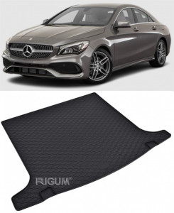 Mercedes CLA Tavita pentru portbagaj din cauciuc, compatibila Mercedes CLA Shooting Brake fabricatie 2020 - prezent, caroserie combi accesorii pentru autoturismul tau - masina v111850