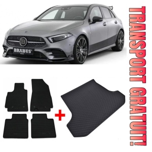 Mercedes Clasa A Set Covorase + tavita portbagaj auto Mercedes A-Class W177 fabricatie 08.2019 - prezent, caroserie hatchback