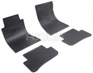 Mercedes Clasa C W203, Sedan, fabricat din 2001 - 03.2007, set covorase auto dedicate, din cauciuc 100% Premium accesorii pentru autoturismul tau - masina v157087