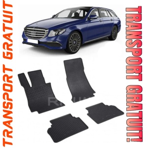 Mercedes Clasa E W213, Combi, fabricat din 11.2016 - Prezent, set covorase auto dedicate, din cauciuc 100% Premium