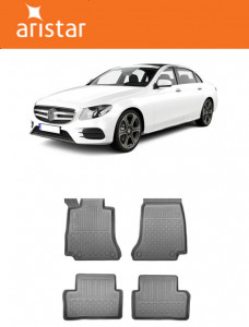 Mercedes Clasa E W213, Sedan, Din 04.2016 - Prezent , Set Covorase Auto Tip Tavita Premium 3D, din cauciuc accesorii pentru autoturismul tau - masina v172916