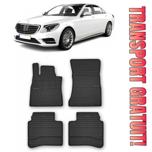 Mercedes Clasa S W222, Sedan, Din 07.2013 - 11.2020, Ampatament Lung , Set Covorase Auto Premium